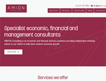 Tablet Screenshot of amion.co.uk